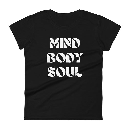 Mind Body Soul - Women's short sleeve t-shirt